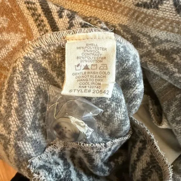 NWT Mystree Fair Isle Jacket