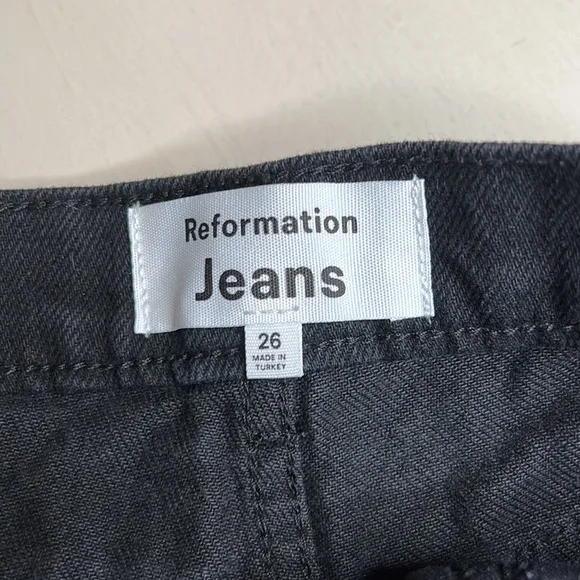 NWT - Reformation Jeans - Charlie High Rise Jean Shorts - Size 26