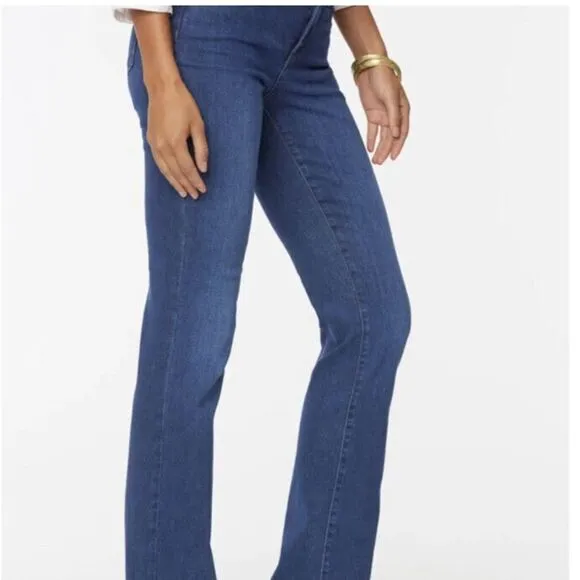 NYDJ Marilyn Straight Cool Embrace Lift Tick Technology Women Size 0