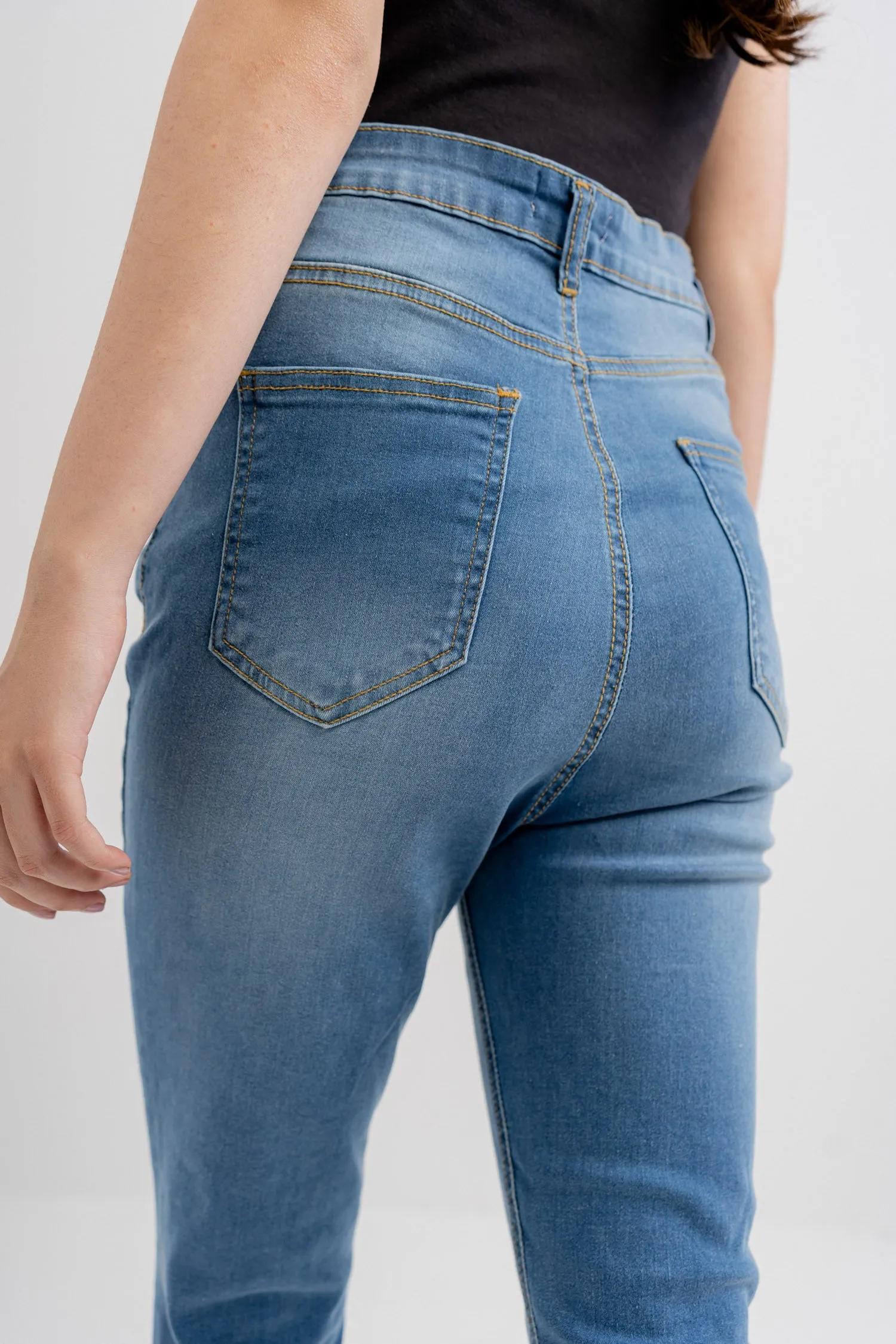 Ocean Blue Denim Jeans