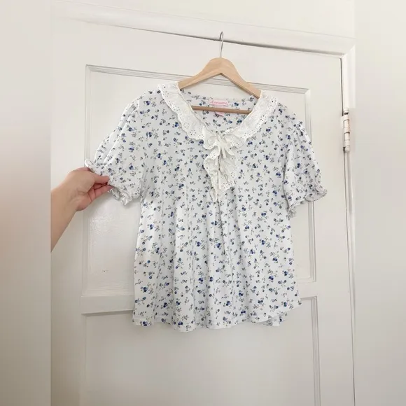 Of the Moment Blue Floral Set