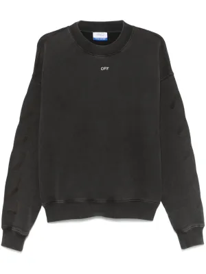 Off White Sweaters Black