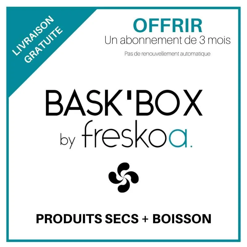 Offrir la BASK'BOX Abonnement 3 mois