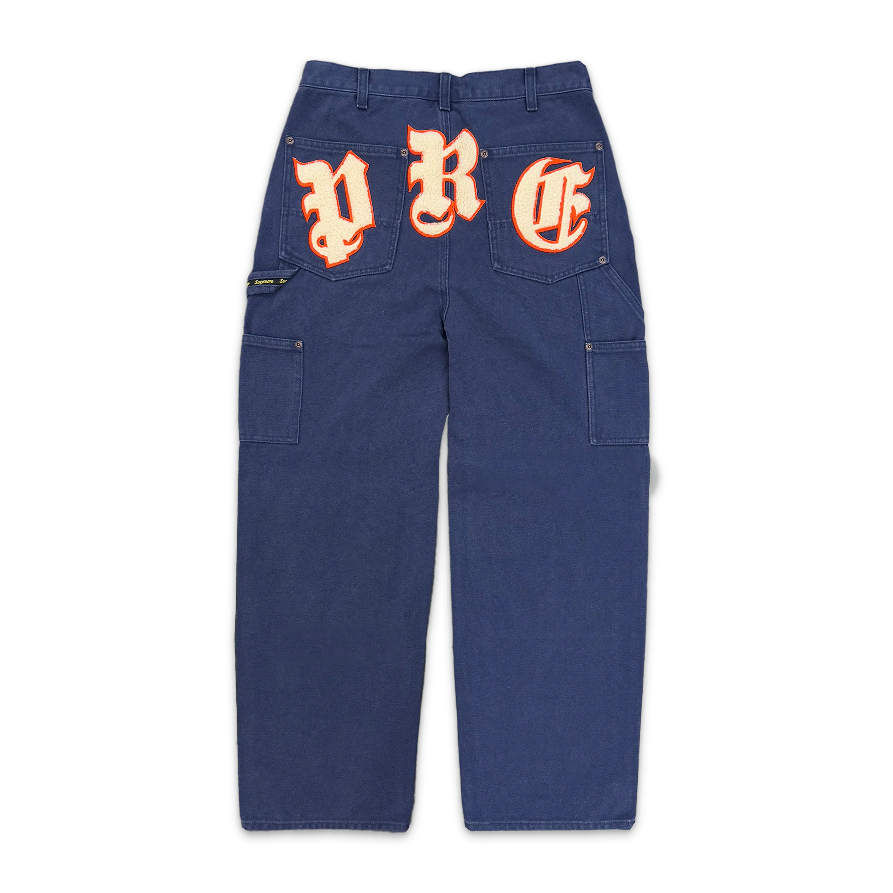 Old English Canvas Double Knee Painter Pant "Navy"