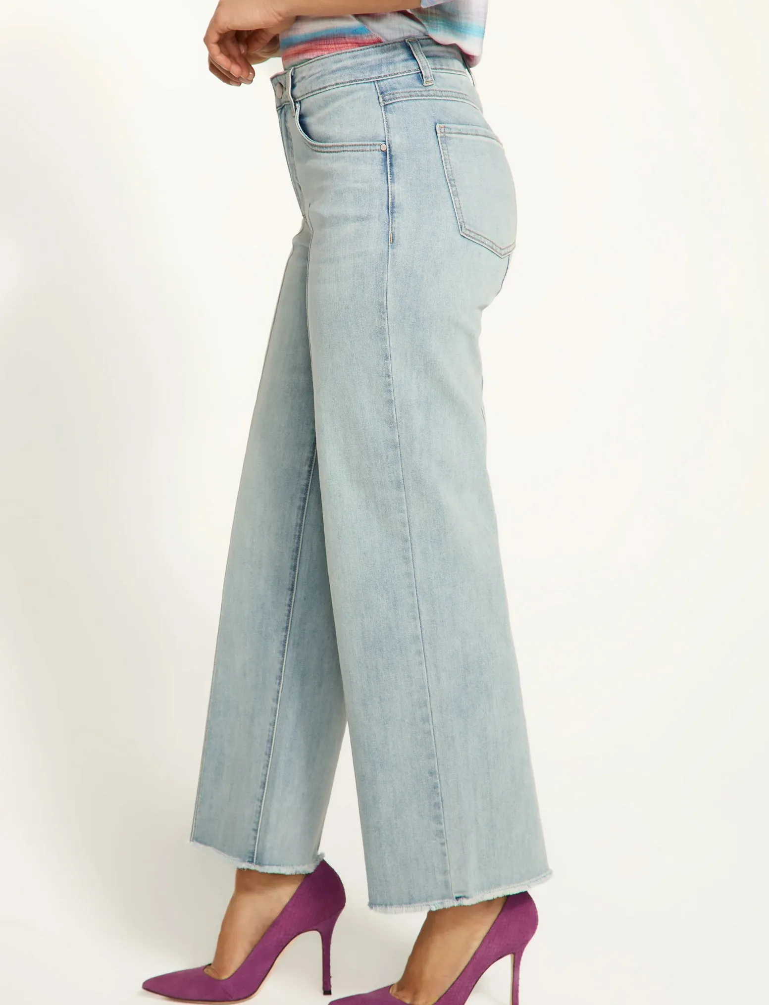 Olivia Wide Pale Denim Jean