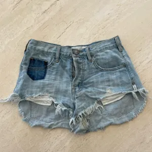 OneTeaspoon Le Wolves Cutoff Denim Shorts size 22