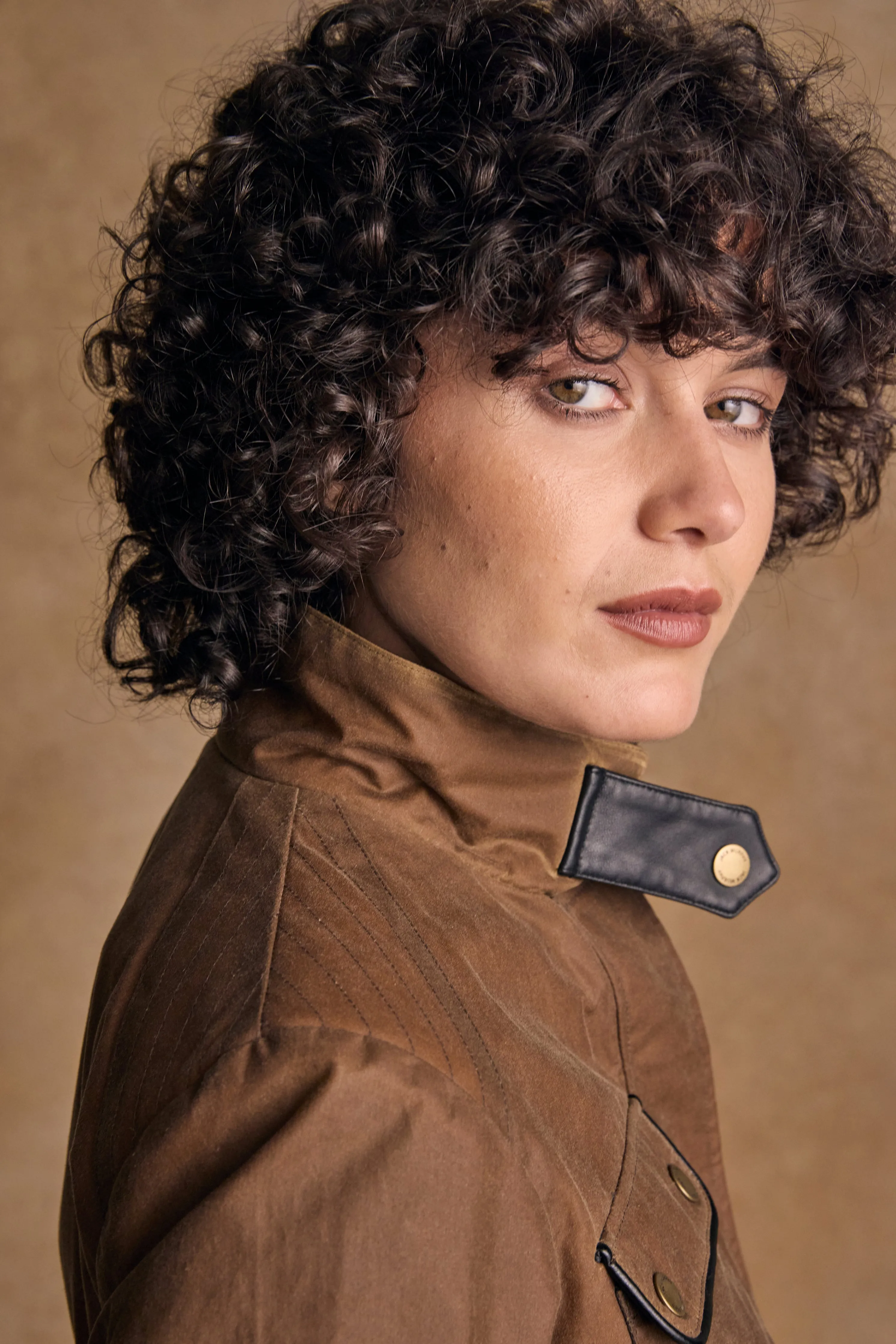 Orla Wax Jacket - Tan