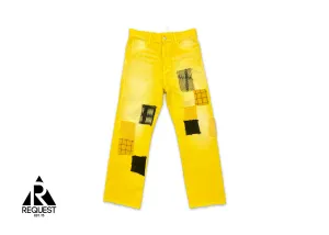 Overdyed Bull Denim Jeans "Maize Yellow"