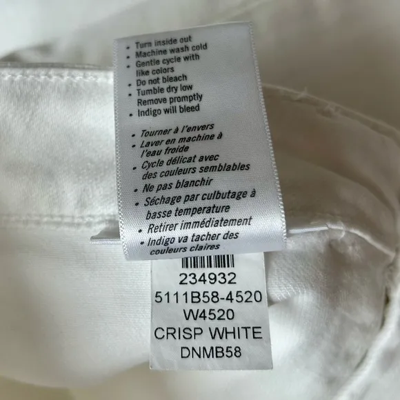 Paige Nellie Utility Pocket Pants Crisp White Wide Leg Crop Jeans Sailor 26