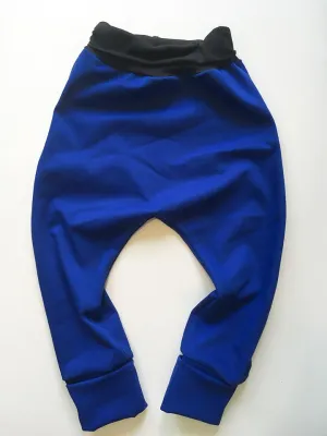 Pantalon évolutif Jeans twill bleu royal