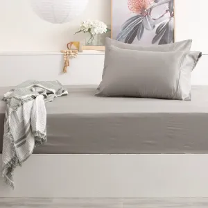 Park Avenue 500 Thread Count Bamboo Cotton Combo Set - Charcoal