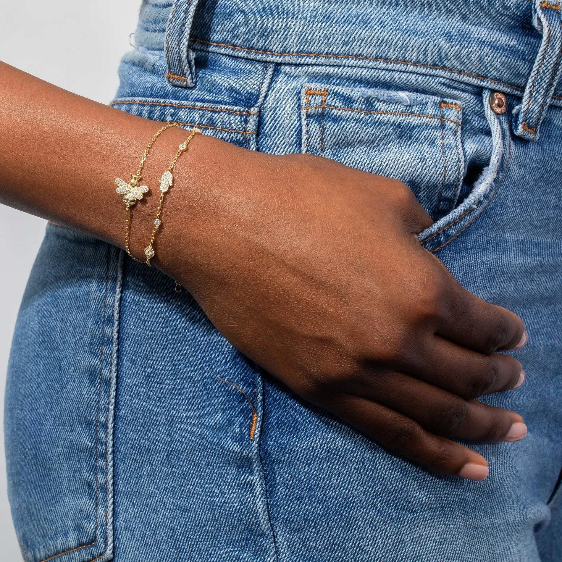Pavé Bee Bracelet