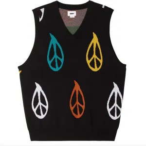 Peaced sweater vest