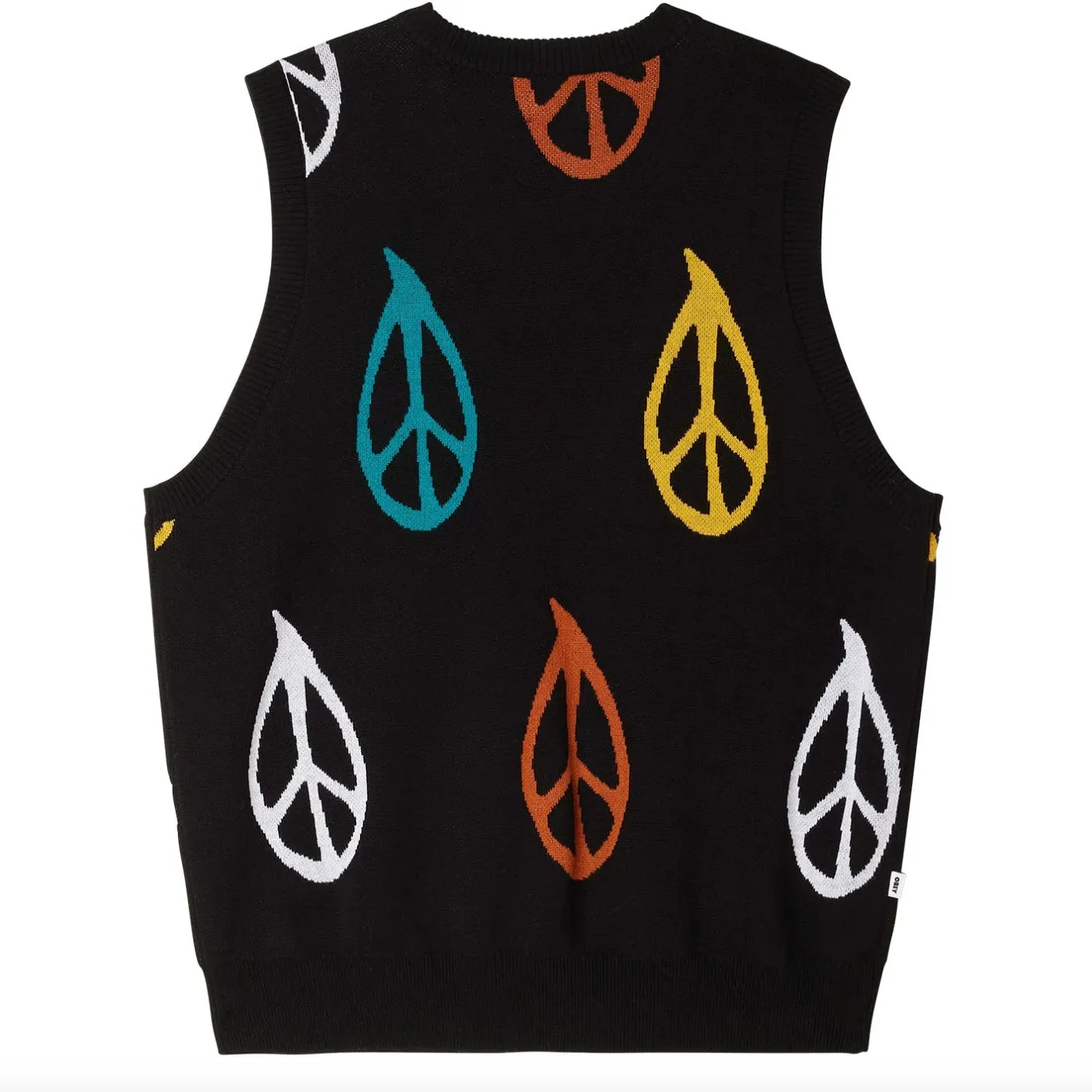 Peaced sweater vest