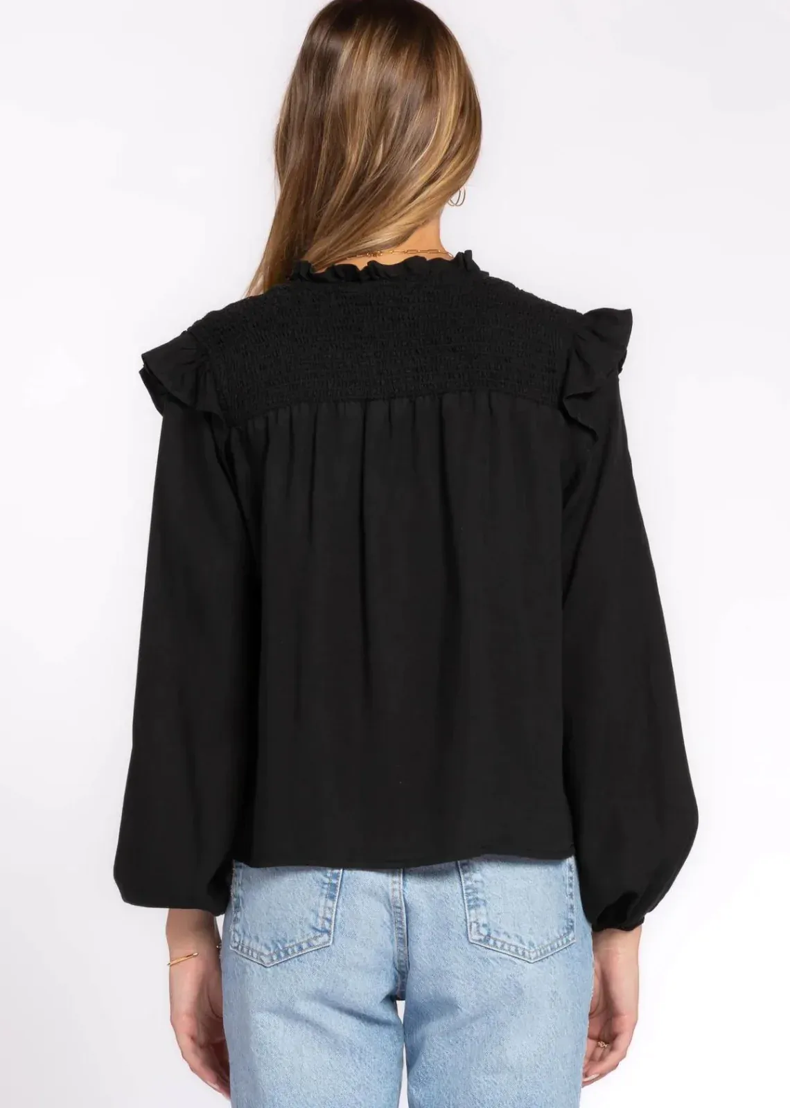 Penelope Blouse in Black
