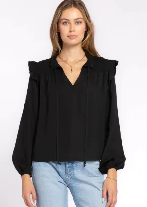 Penelope Blouse in Black