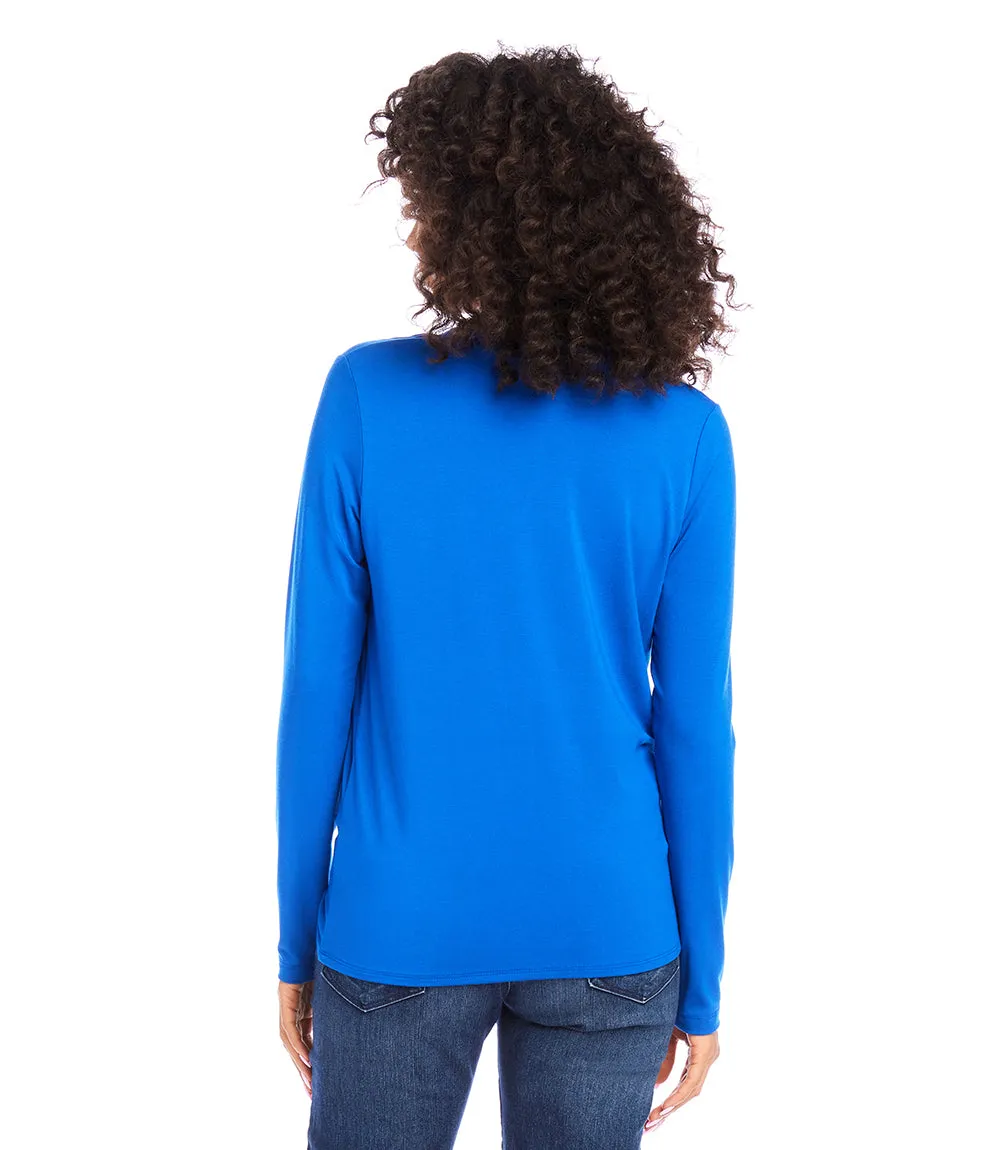 Petite Size Twist Front Top