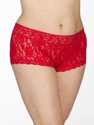 Plus Size Signature Lace® Boyshort Red