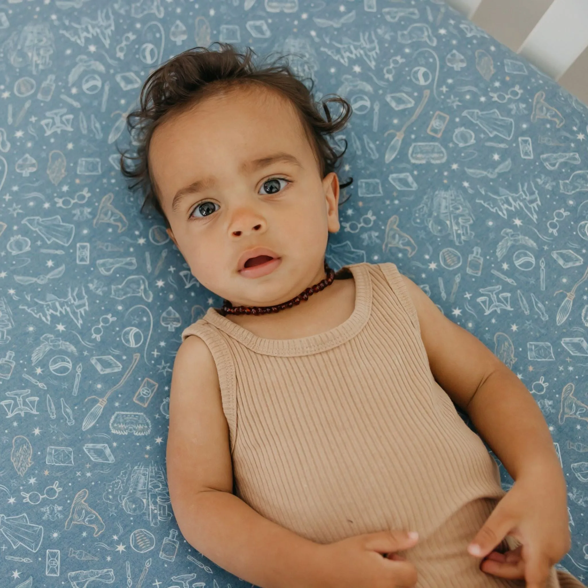 Premium Knit Fitted Crib Sheet - Hogwarts™