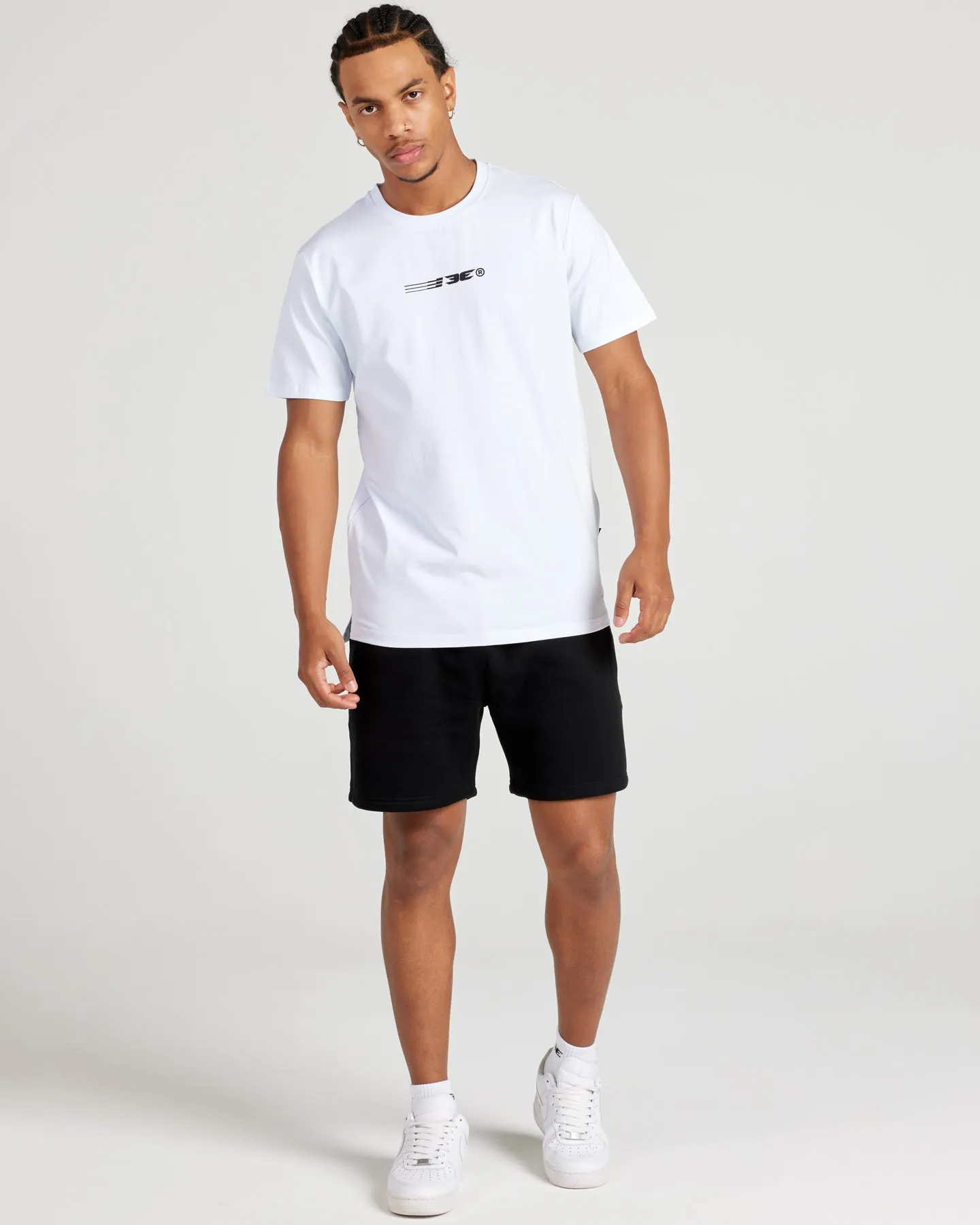Pursuit Fitted Tee - White