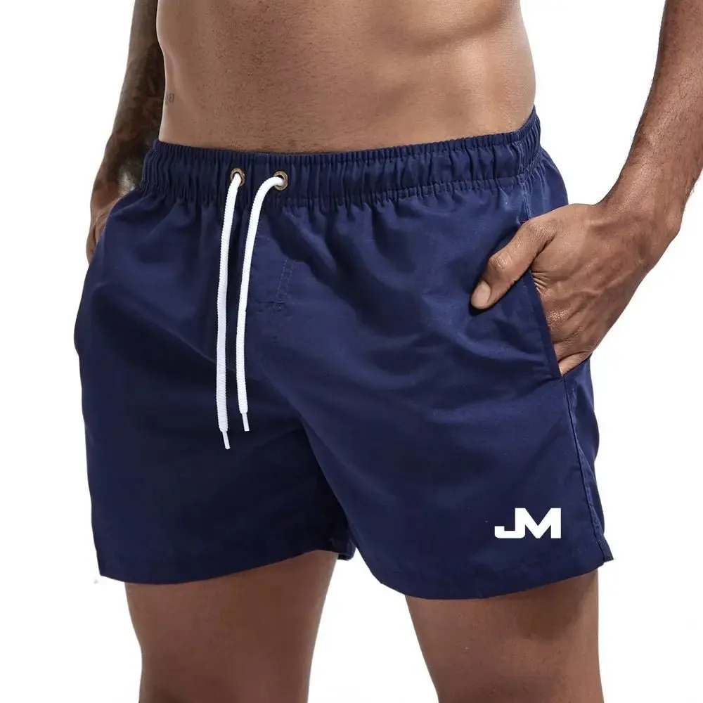 Quick drying, mid-length beach shorts