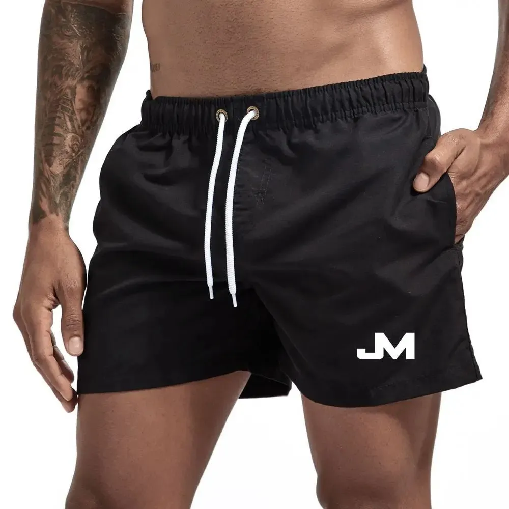 Quick drying, mid-length beach shorts