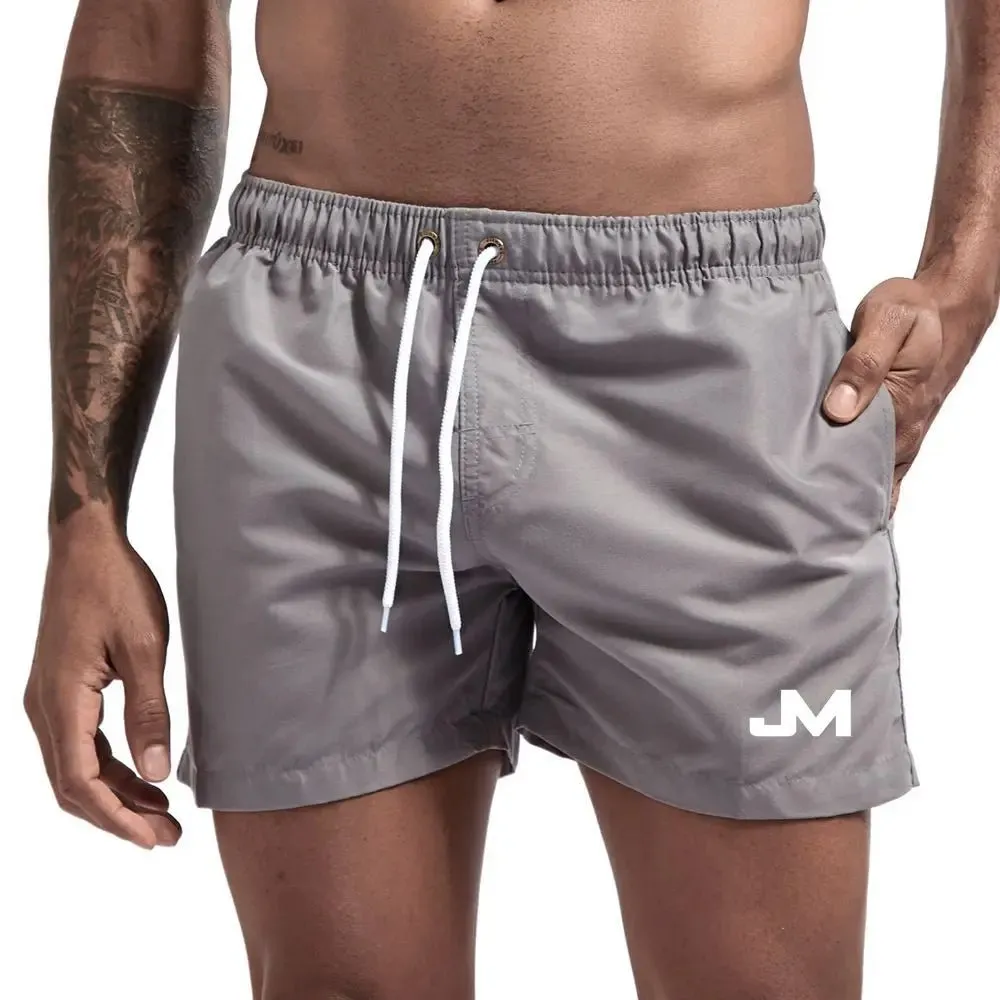 Quick drying, mid-length beach shorts