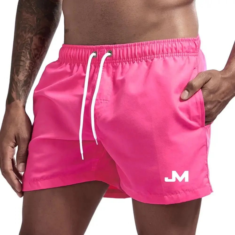 Quick drying, mid-length beach shorts