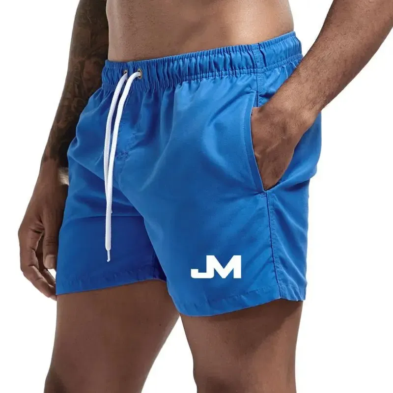 Quick drying, mid-length beach shorts