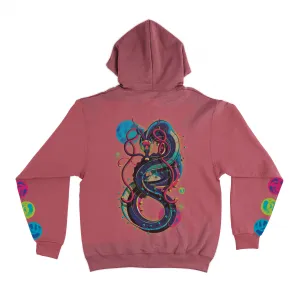 "Celestial Beast" Basic Hoodie Black