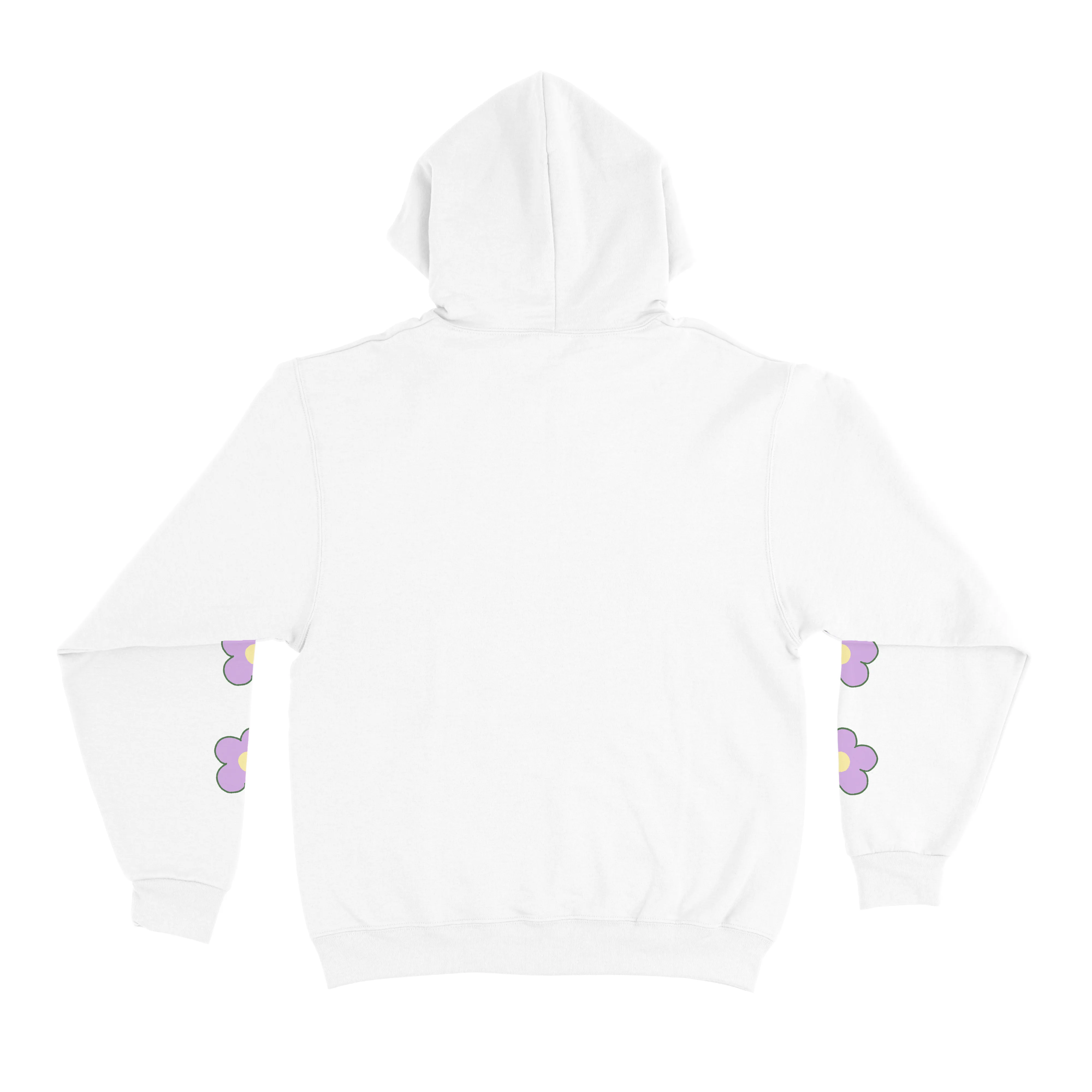 "Fisheye" Basic Hoodie White/Black