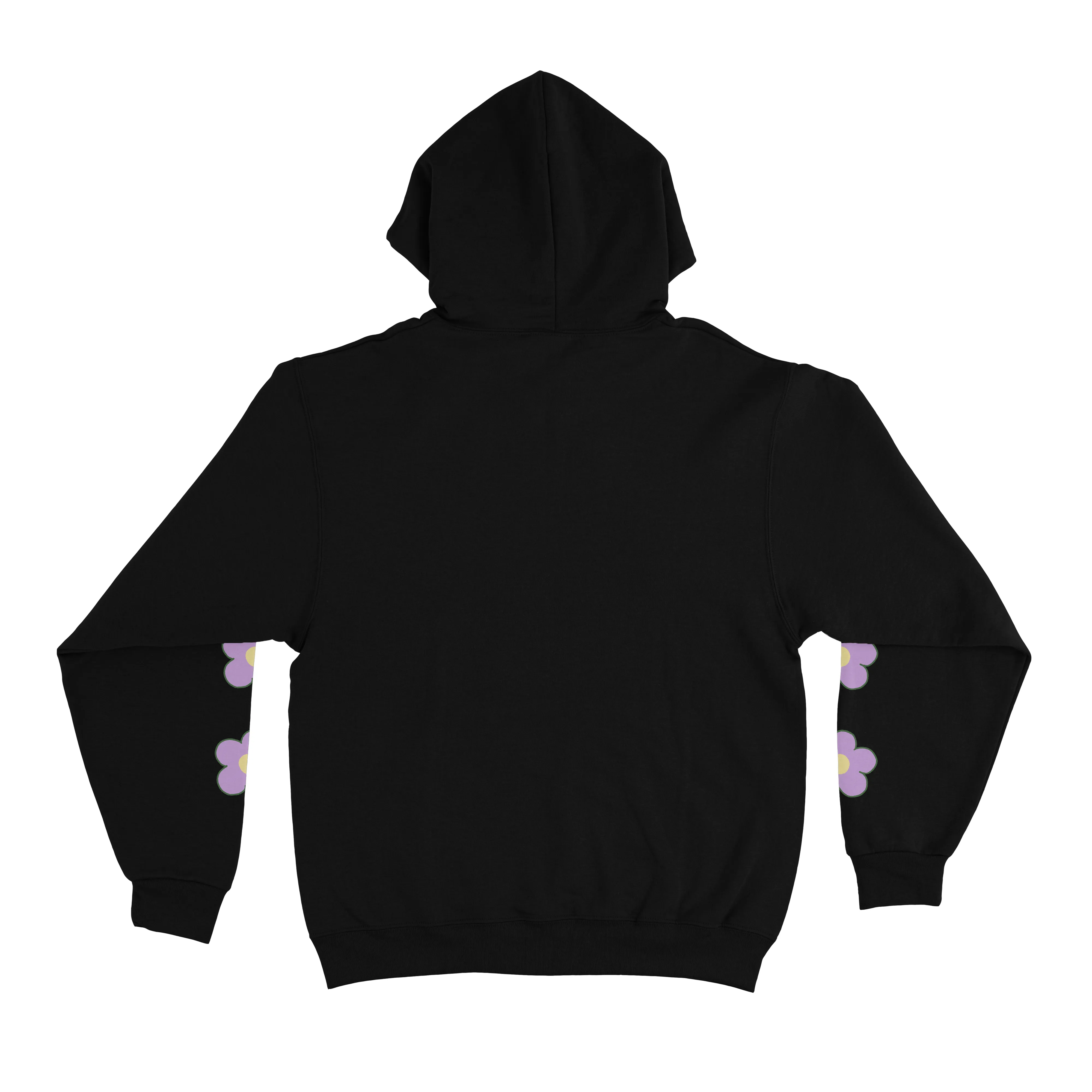 "Fisheye" Basic Hoodie White/Black