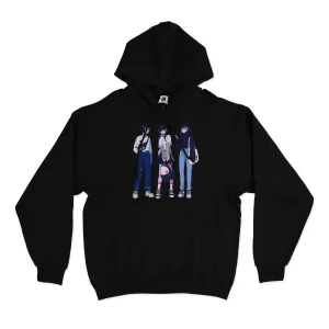"Girls 01" Basic Hoodie Black