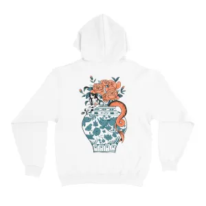 "Haven" Basic Hoodie White