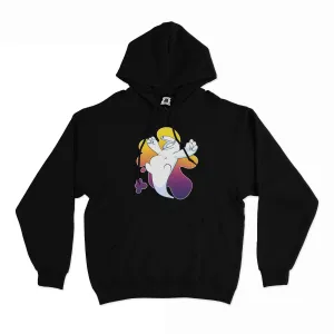"Henry havin a good time" Basic Hoodie Black