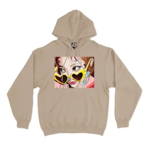 "Ningning" Basic Hoodie Beige