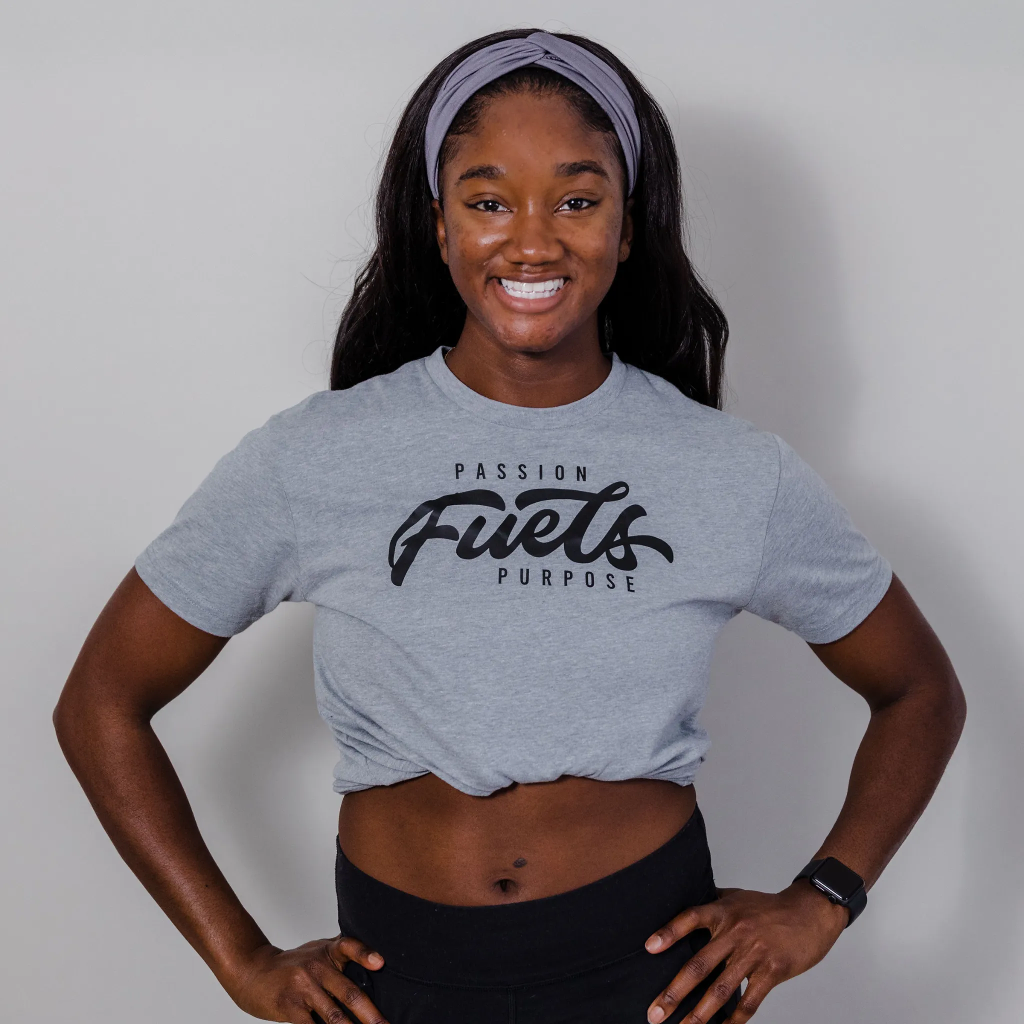 "Passion Fuels Purpose" Fitted Tee