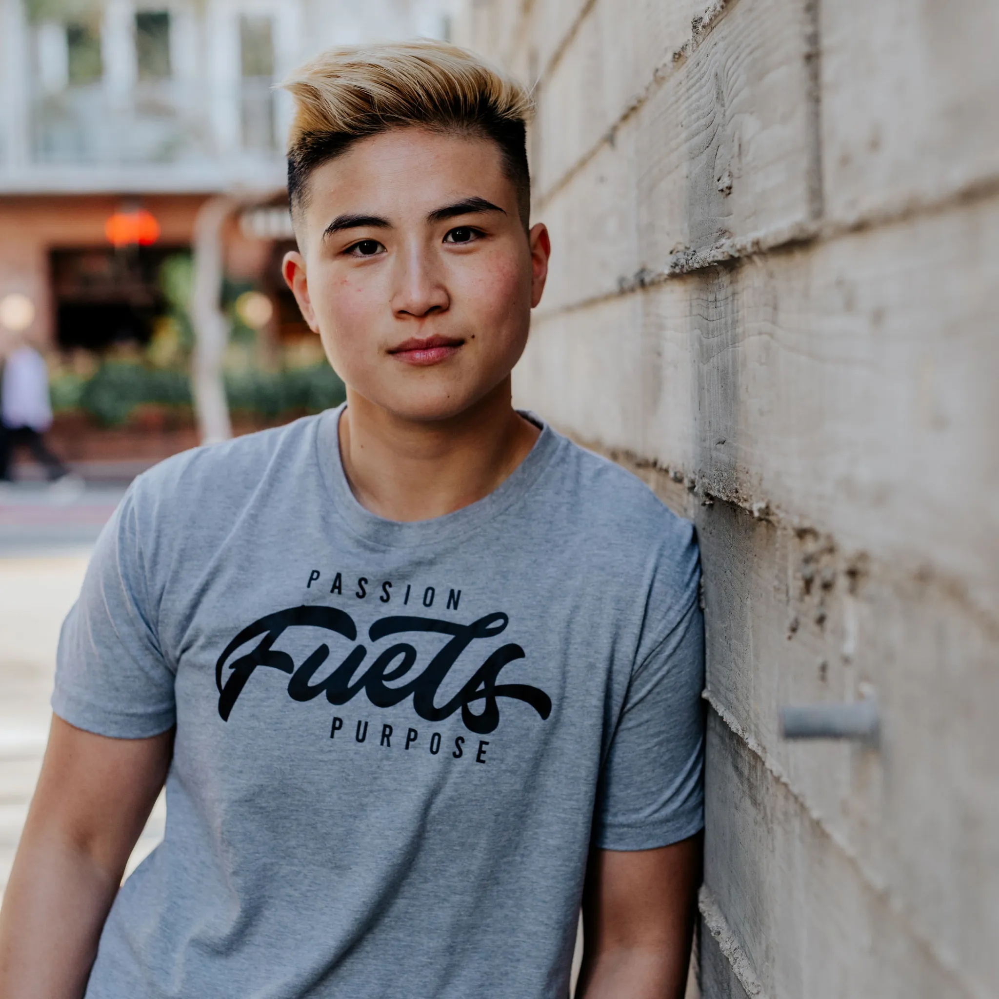"Passion Fuels Purpose" Fitted Tee