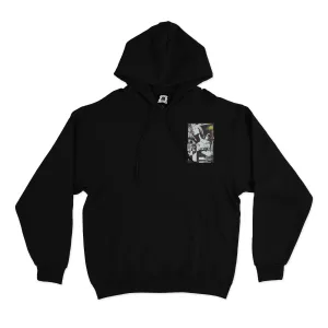 "Ventowol" Basic Hoodie Black