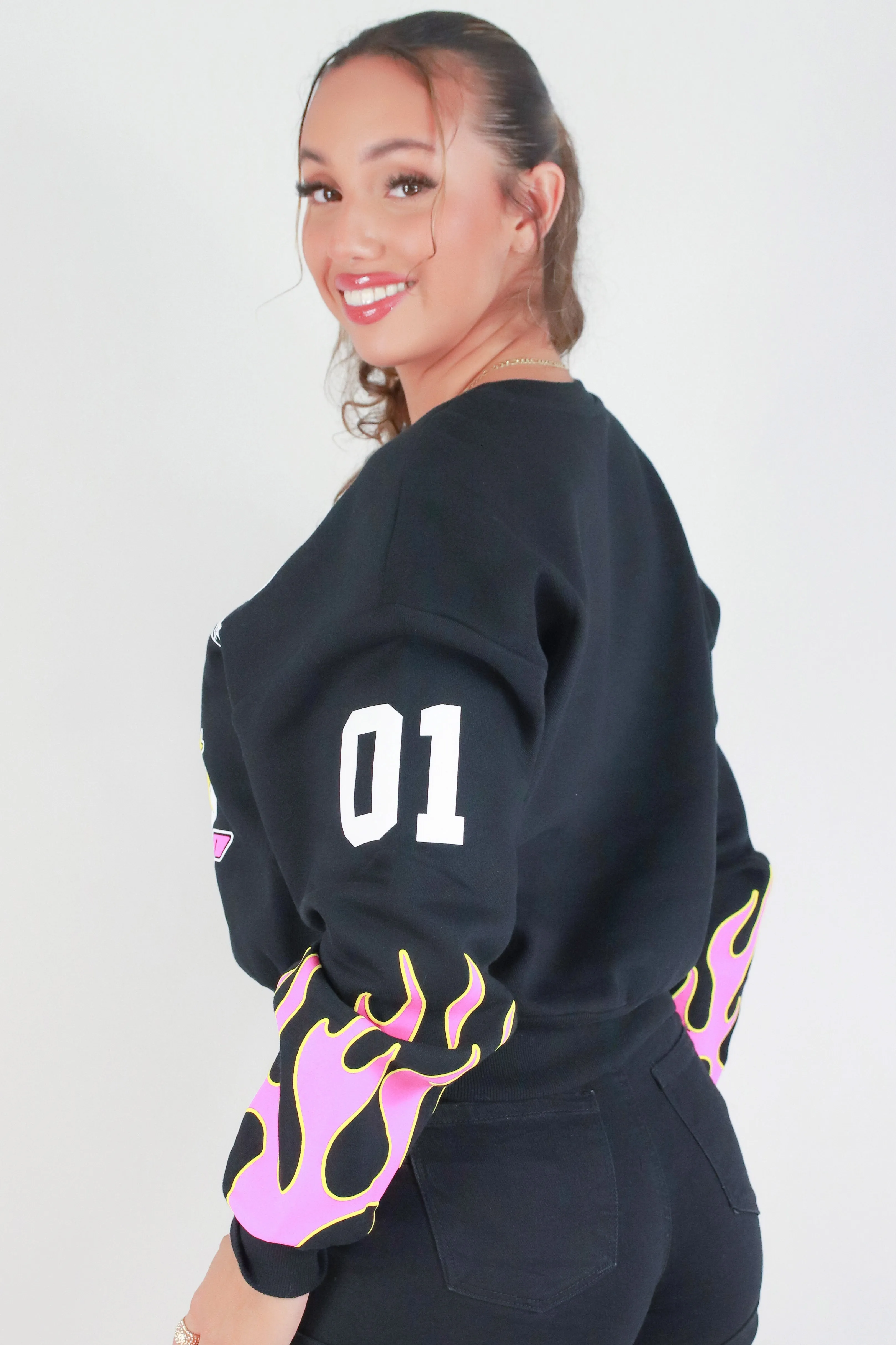 RACE YOU THERE SWEATER