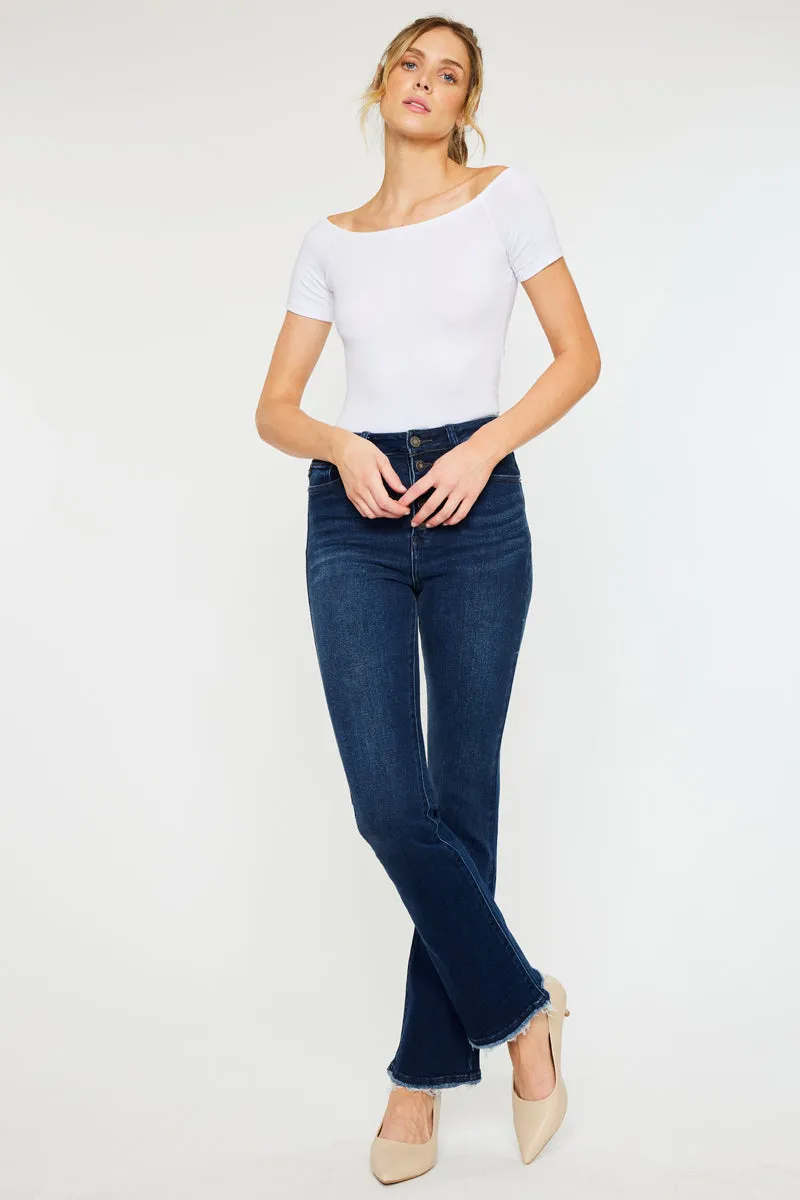 Rainn Ultra High Rise Flare Jeans