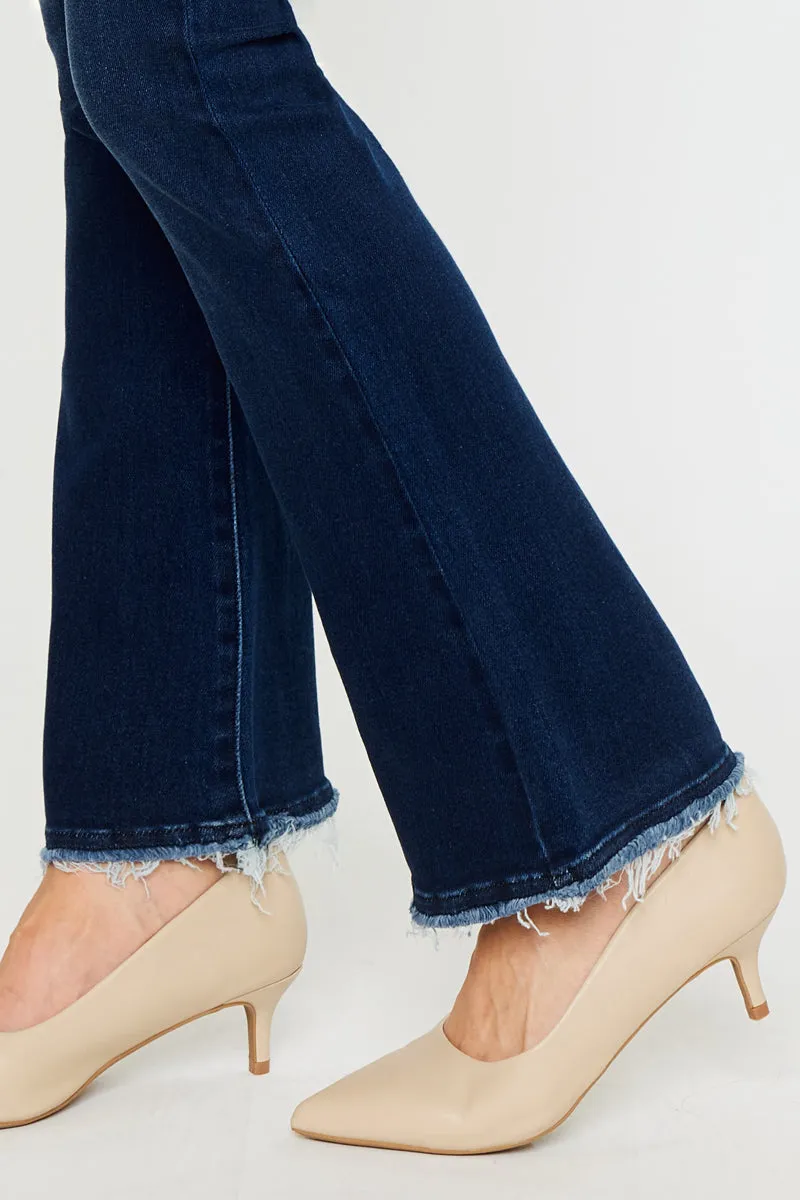 Rainn Ultra High Rise Flare Jeans