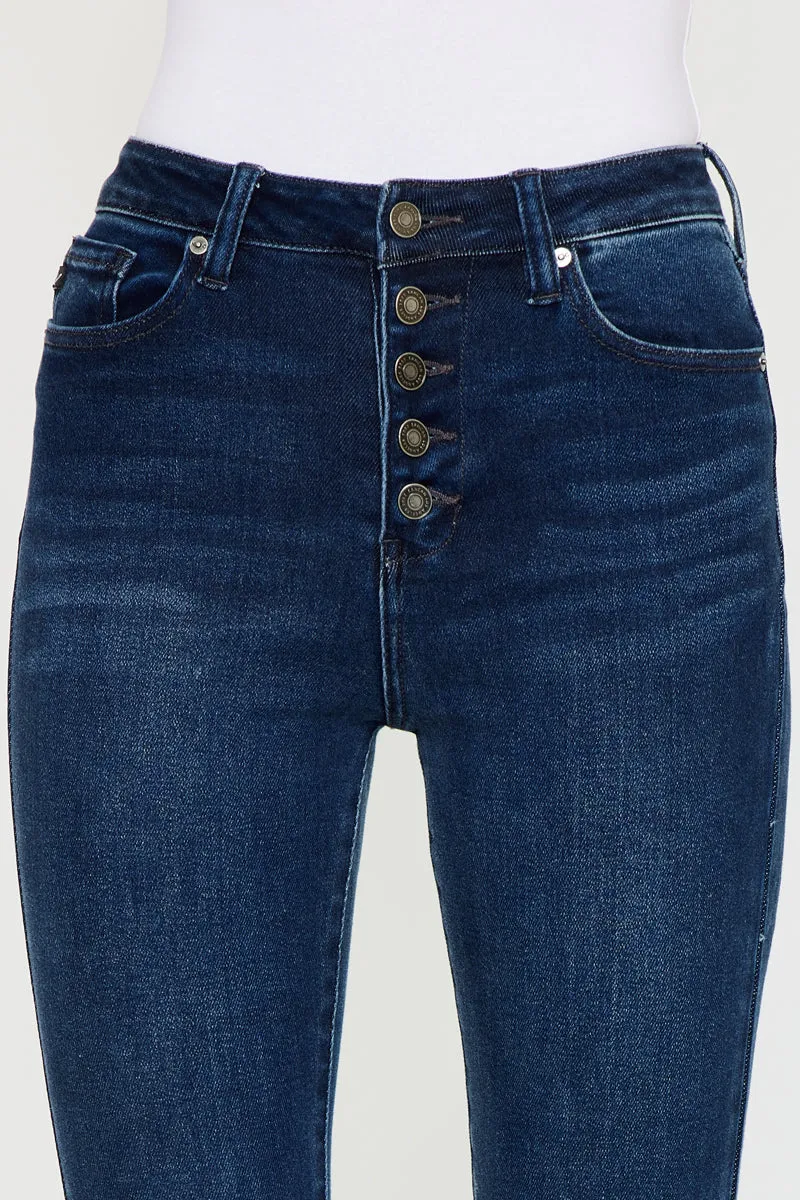 Rainn Ultra High Rise Flare Jeans