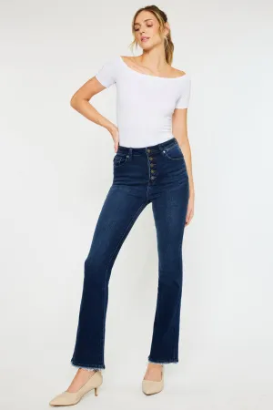 Rainn Ultra High Rise Flare Jeans
