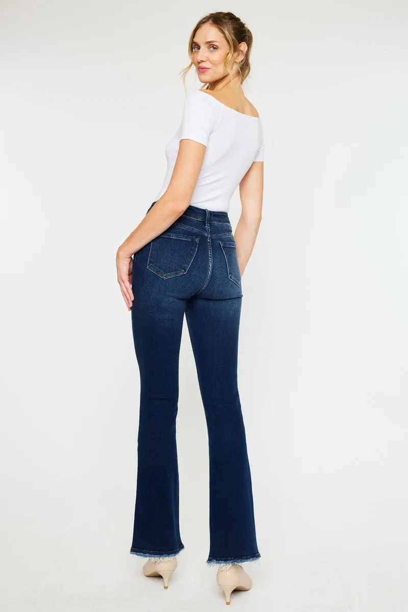 Rainn Ultra High Rise Flare Jeans