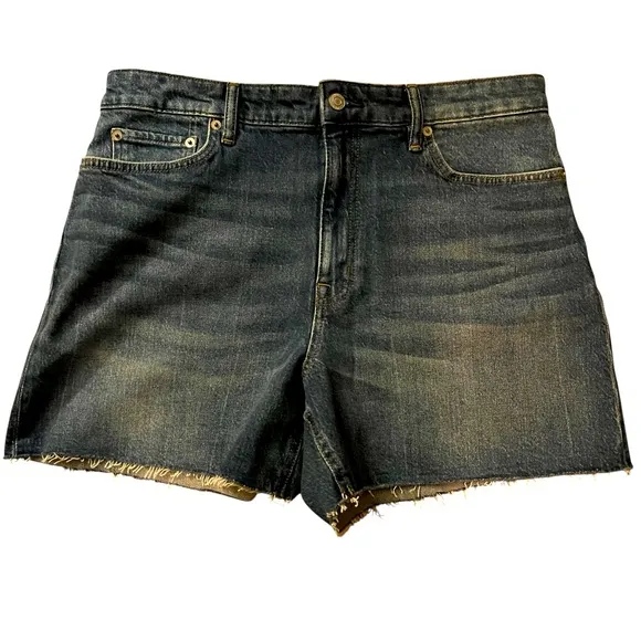 Ralph Lauren High-Rise Jean Shorts