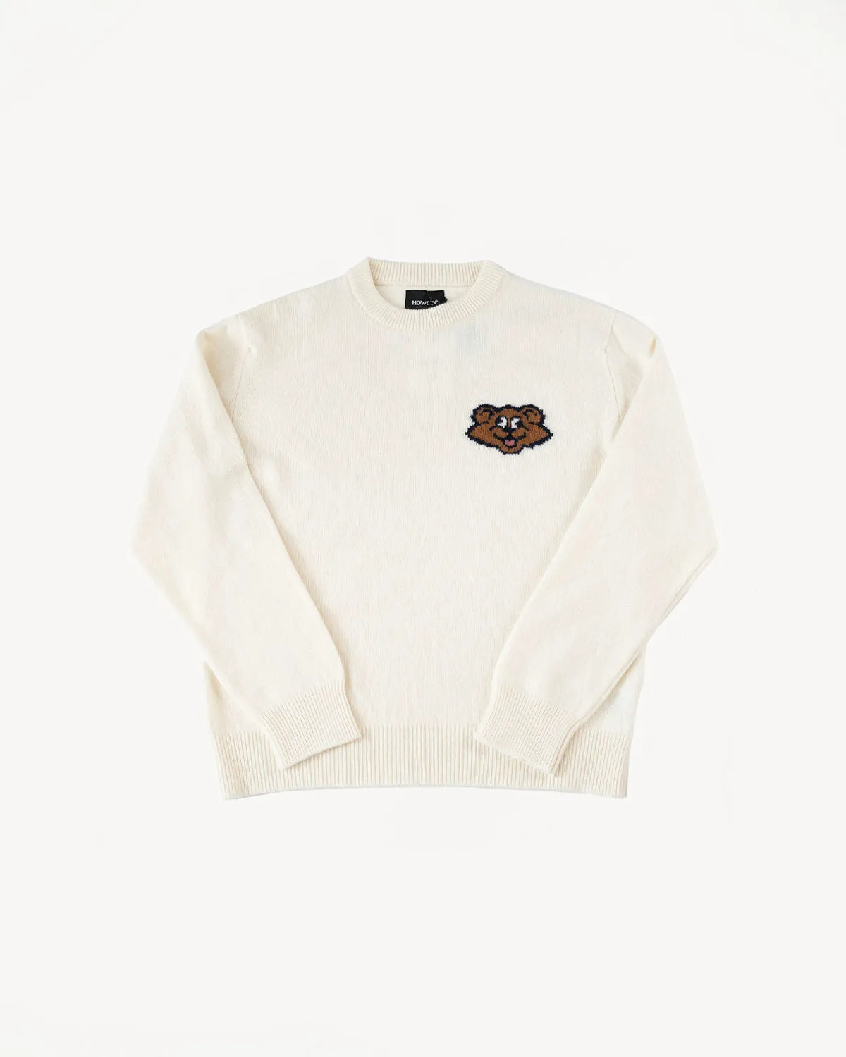 Real Shaggy Bear Pullover - Ecru