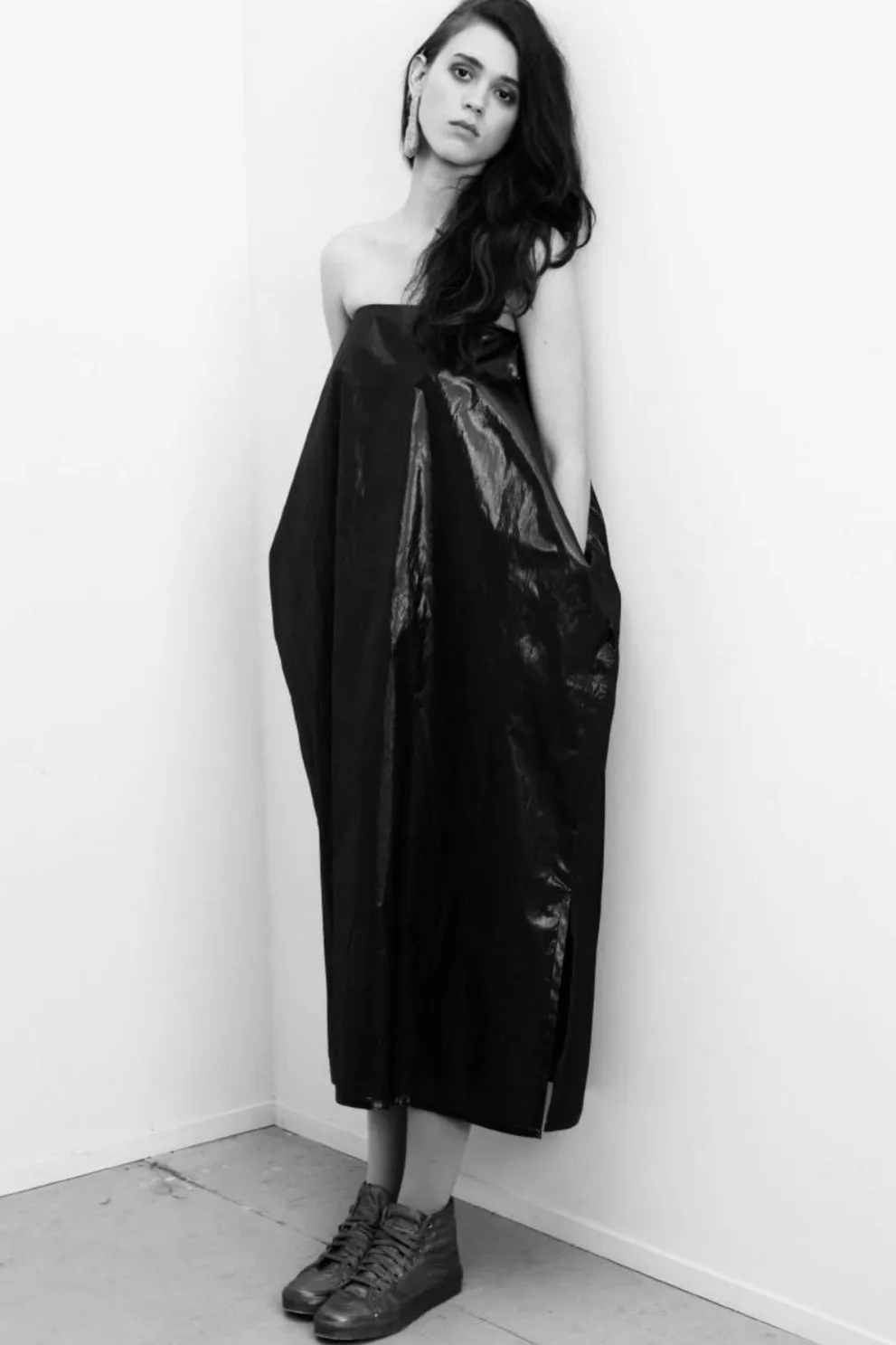 Rectangle Kaftan & Sash in Sienna Silk