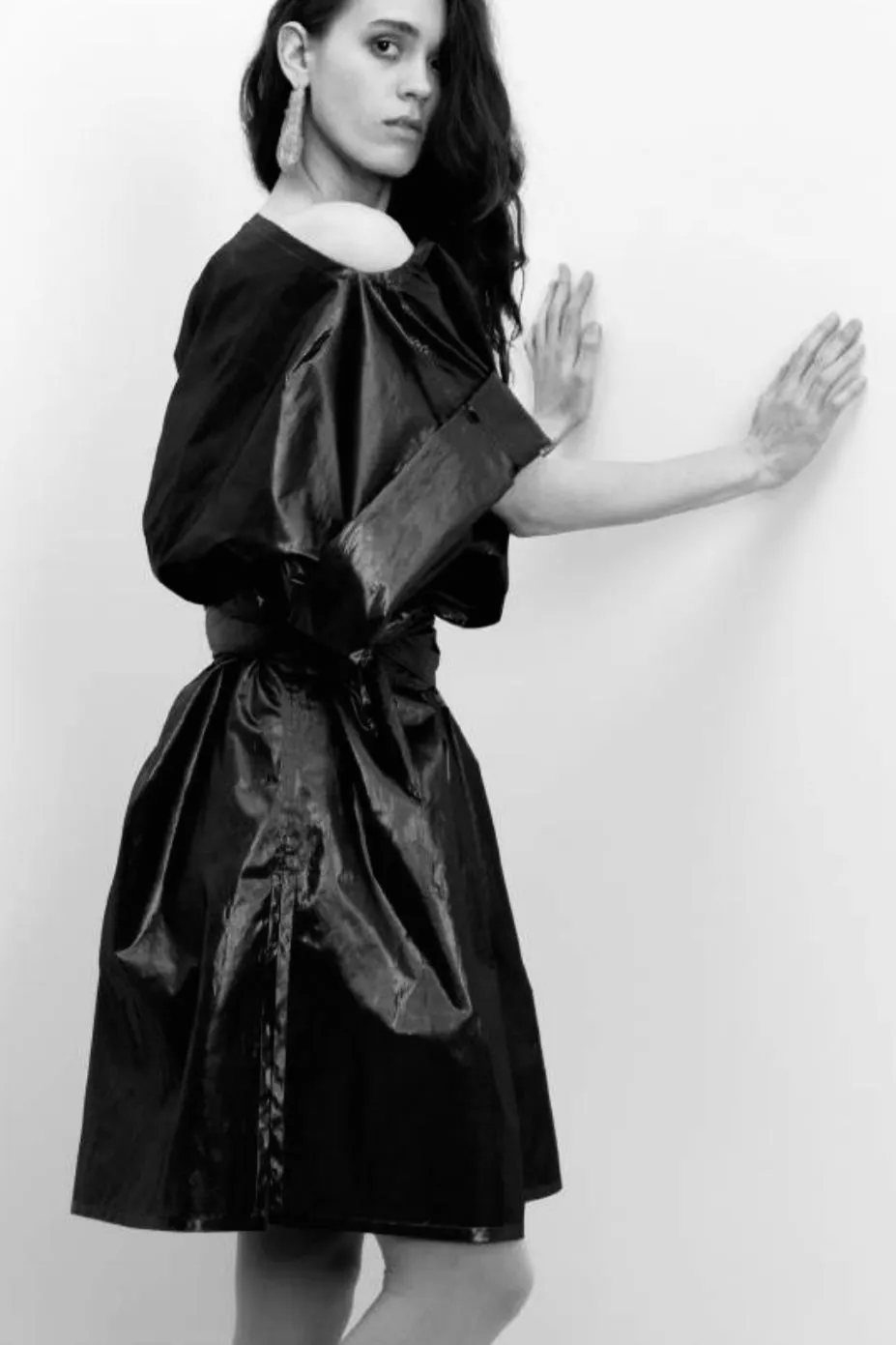 Rectangle Kaftan & Sash in Sienna Silk