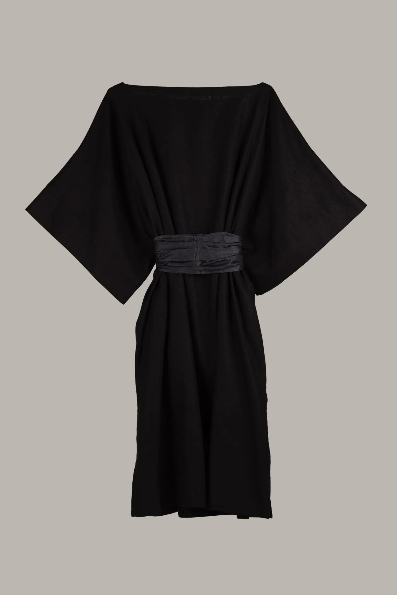 Rectangle Kaftan & Sash in Sienna Silk